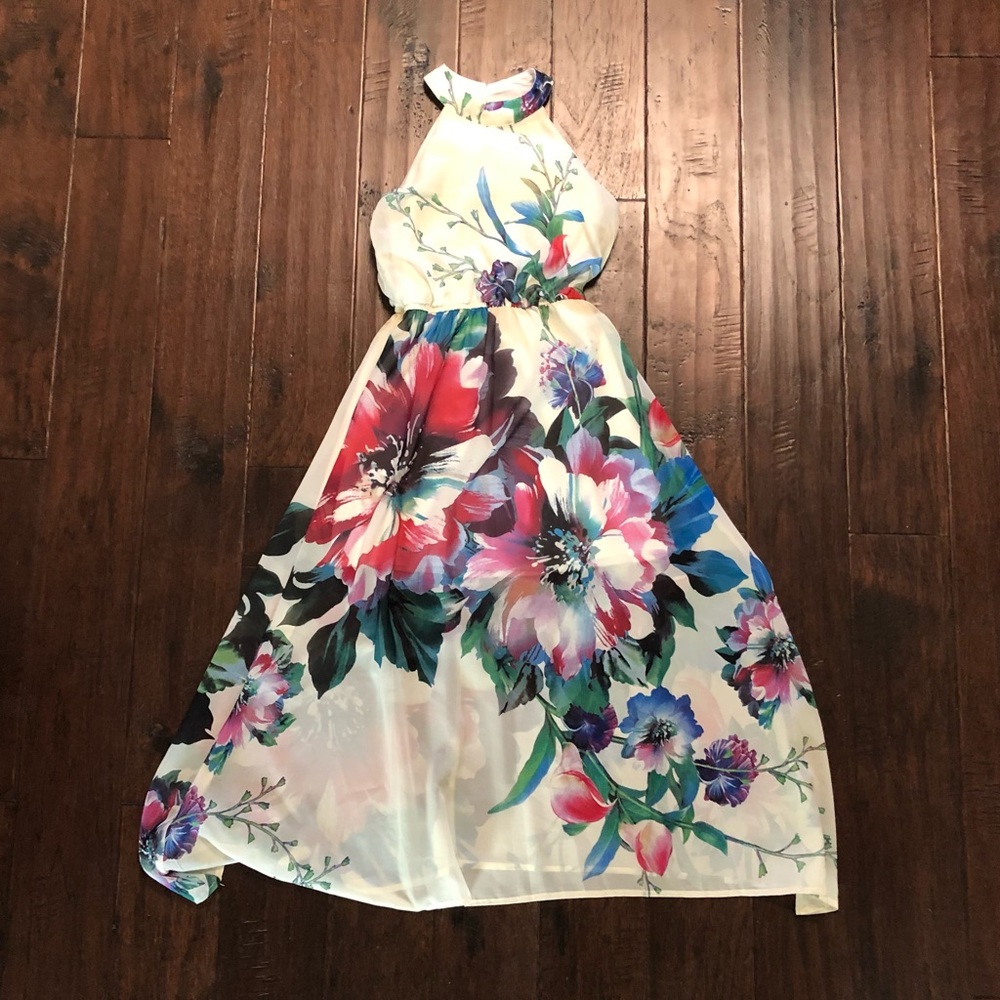 Adorable Girls Long Dress from Dillards
